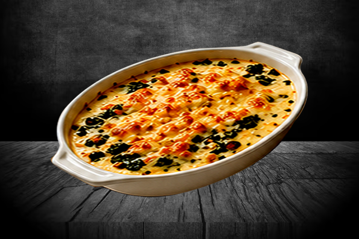 GRATINS -  Saumon épinards